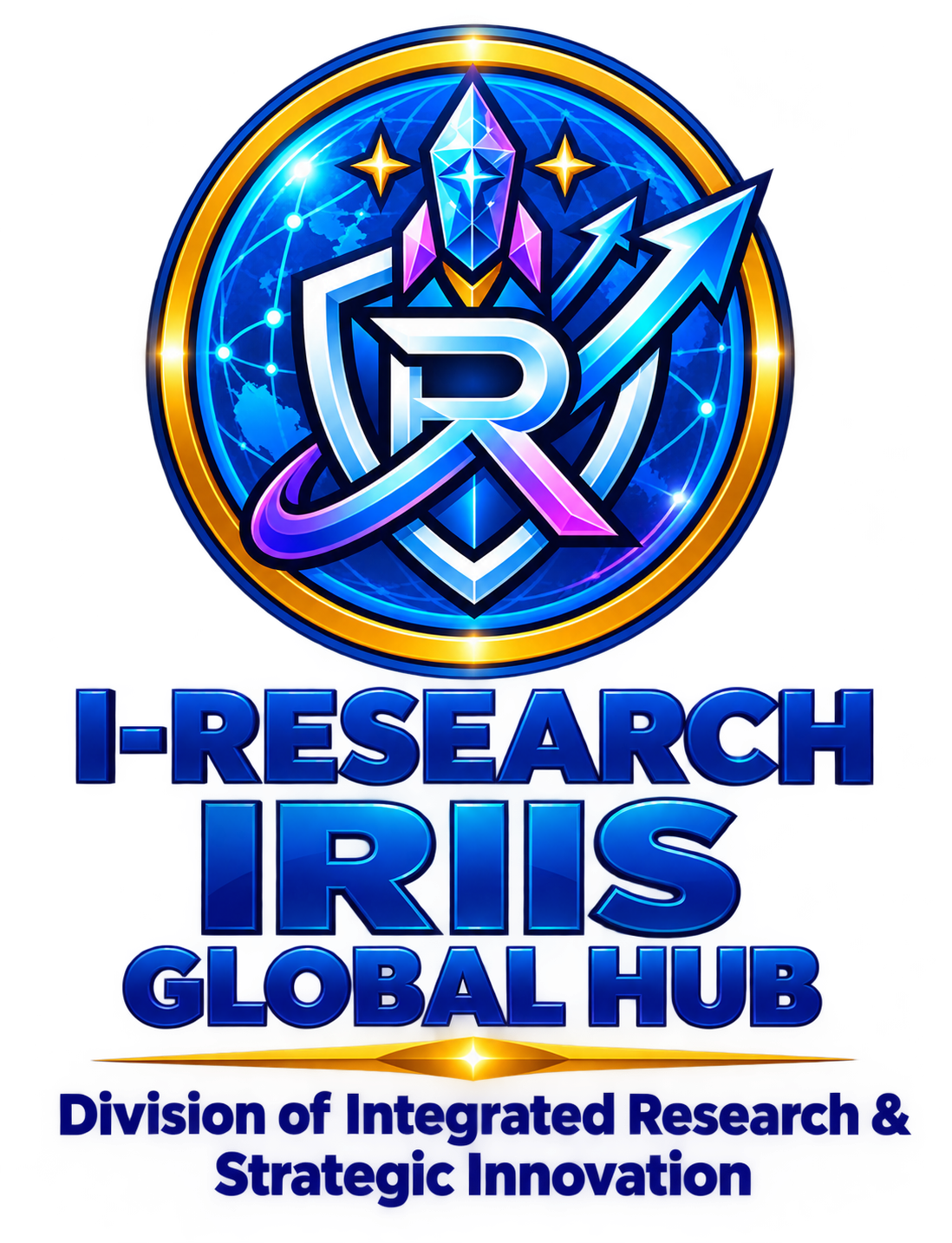 I-Research Portrait Logo